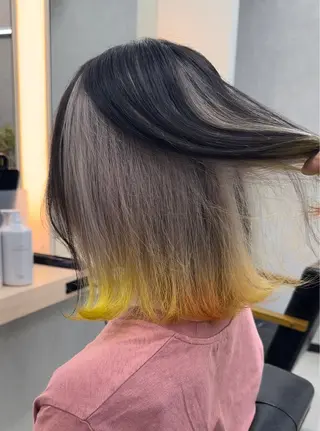 ミディアム カラー 𝐑𝐲𝐮𝐤𝐢 【店長】ALEAPのヘアスタイル