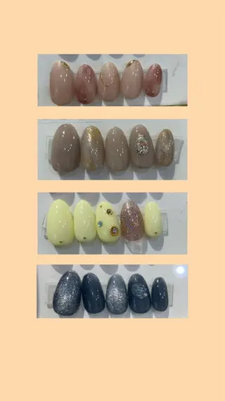 ネイル 藤井 菜緒のネイルデザイン