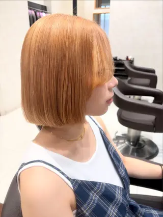 カラー たけむら はなのヘアスタイル