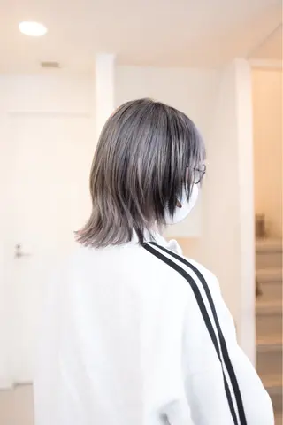 ショート カラー ヘアアレンジ 🦠カラーリスト/ 魚瀬あおい🦠のヘアスタイル