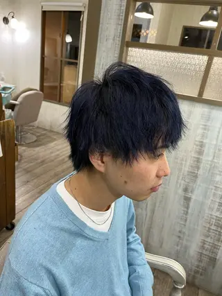 カラー メンズ イシジマ タカナリのヘアスタイル