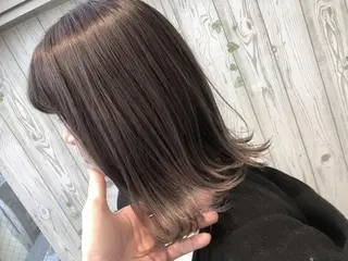 カラー 東梅田エリアカラー ヘアセットNo. 1のヘアスタイル