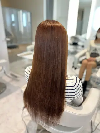 ロング カラー パーマ 縮毛矯正/ネイル 🌻ひまわり🌻のヘアスタイル