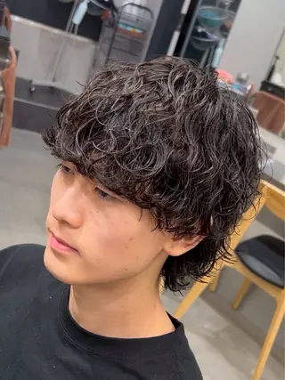 ショート パーマ メンズ メンズ特化型美容師 sakuraのヘアスタイル