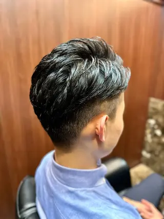 ショート メンズ 深田 千尋のヘアスタイル