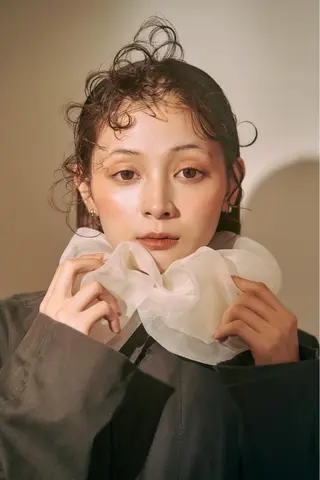 ロング カラー ヘアアレンジ 【柔らか透明感✨/ 似合せ前髪】大石葉月のヘアスタイル