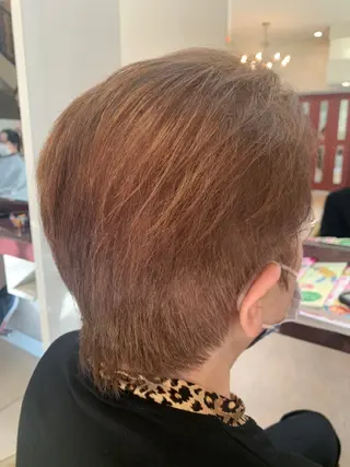 ショート 大島 裕也のヘアスタイル