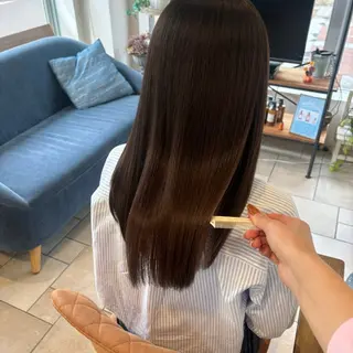 ロング レイヤー/暖色/ 髪質改善/永礼芳果のヘアスタイル