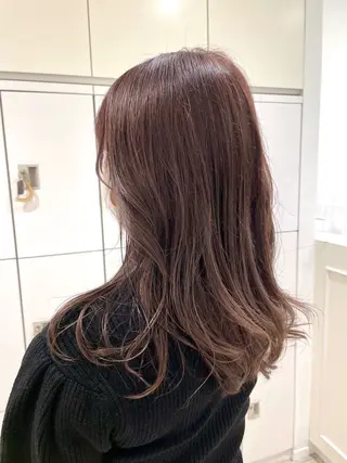 セミロング カラー 【大人ショート/ボブ モデル募集】　Seiのヘアスタイル