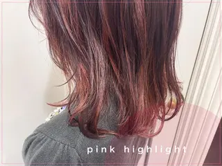 ミディアム カラー SHEARA BY CARE所属・. AYUKAのヘアスタイル