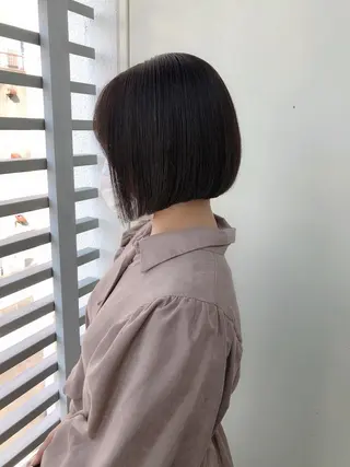 ミディアム カラー 韓国🇰🇷レイヤー 映える顔周り🩷のヘアスタイル