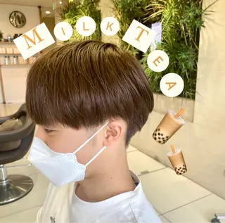 カラー メンズ 鎌倉/メンズ/外国人 風パーマ/ﾐﾕｳのヘアスタイル