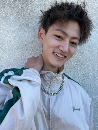 ショート パーマ メンズ メンズパーマの達人 /タカシマ　ダイスケのヘアスタイル