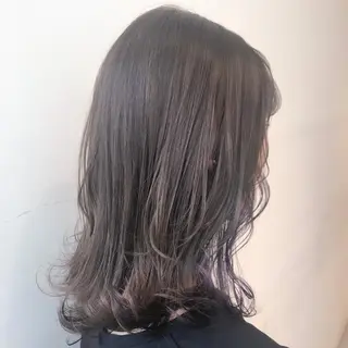 セミロング シノハラ ガクト ショート/白髪ぼかしのヘアスタイル