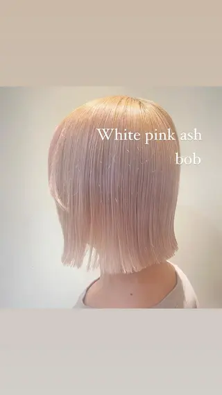 ショート カラー マツエク・マツパ SOLO所属・奈良 彩華のヘアスタイル