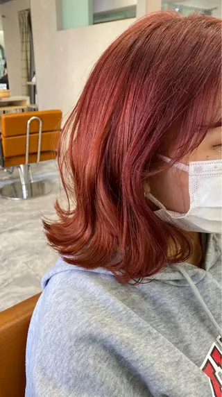 ミディアム カラー HAZEL所属・大山 茶子のヘアスタイル
