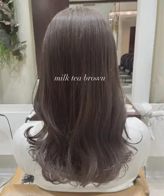 ロング カラー 透明感カラー／ 艶感カラー／RAMUのヘアスタイル