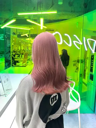 ロング カラー ヘアアレンジ レイヤー/艶ベージュ /🎀Saki🎀のヘアスタイル