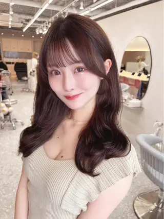 ロング 新宿/韓国レイヤー/ 髪質改善/佐藤航のヘアスタイル