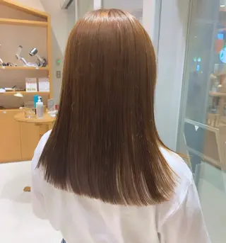 ロング レイヤーカット🌙 堀江里菜のヘアスタイル
