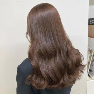 セミロング カラー 🎨透明感モテカラー DAIKI🎨のヘアスタイル