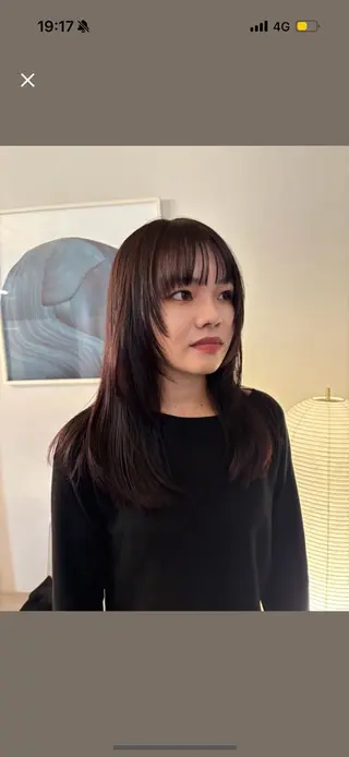 ミディアム カラー ボブ/レイヤーカット ✂︎ AYUMIのヘアスタイル