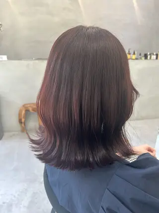 ミディアム ＭＵＫＵ細川将真 カラーモデル募集中のヘアスタイル