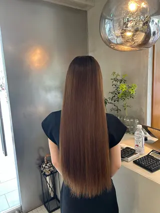 ロング 馬場 菜乃夏のヘアスタイル