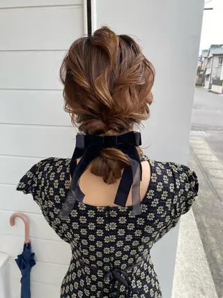 ヘアアレンジ akim kaminoke所属・矢場町 🌟yopiのヘアスタイル