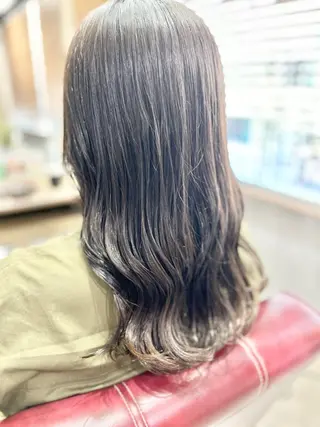 ミディアム 【ROSSO】 SHUHEIのヘアスタイル