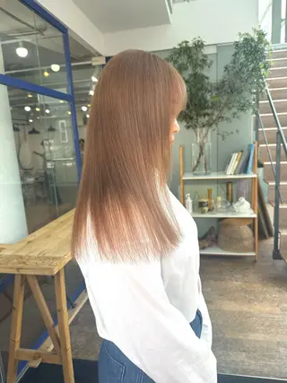 ロング カラー 🌻名古屋🌻 🫧ハイトーン🫧のヘアスタイル