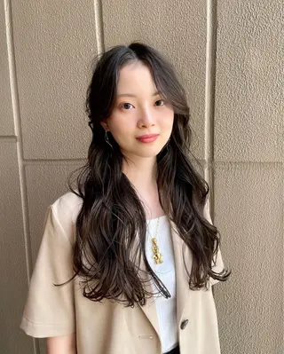 ロング 平 一裕のヘアスタイル