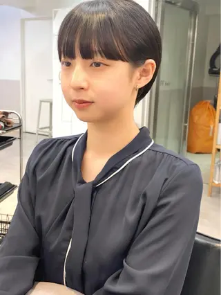 ショート 会田 渡夢のヘアスタイル