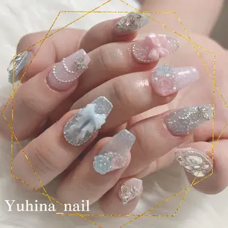 ネイル Yuhina _nail‪ෆ‪.*のネイルデザイン