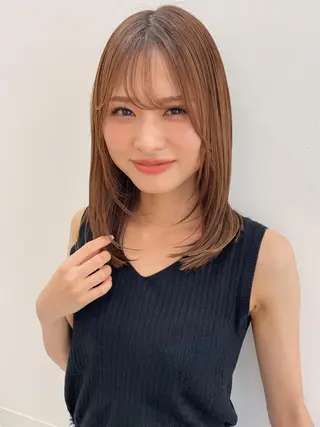 ミディアム 我舞谷 将人のヘアスタイル