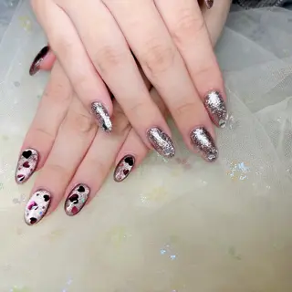 ネイル H3 Nail Tsuki🦋💙のネイルデザイン