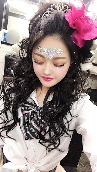 ロング Mululu所属・京都最安価エクステ muuka🦋のヘアスタイル