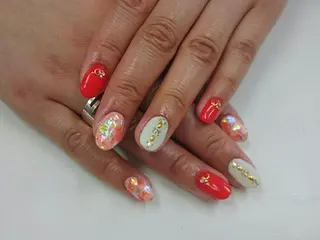 ミディアム ネイル nail salon Blancのネイルデザイン