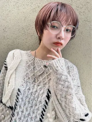 ショート カラー kako　ショート ボブのヘアスタイル