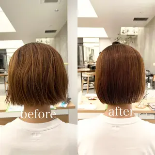 ショート パーマ 【くせ毛さんのお悩み 解決🍀】栗橋のヘアスタイル