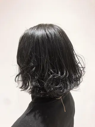 ミディアム 田島 夏奈のヘアスタイル