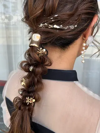 セミロング chiaki .のヘアスタイル