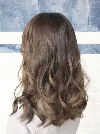 セミロング カラー ❤️Ruminate 日暮里店❤️のヘアスタイル