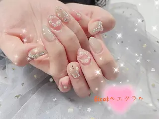 ネイル ネイルサロン エクラ 🌹【スカルプ専門】のネイルデザイン