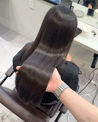 ロング 髪質改善× ブリーチなしyutoのヘアスタイル