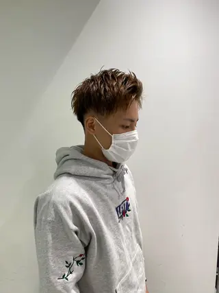 ショート メンズ 川崎1メンズパーマ師 🌀岩﨑弘成🌀のヘアスタイル