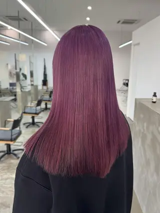 ロング カラー Nought etre 西金沢のヘアスタイル