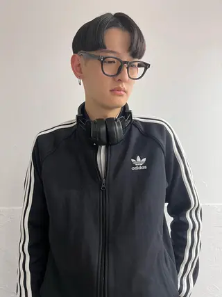 ミディアム メンズ メンズスタイリスト リュウジのヘアスタイル