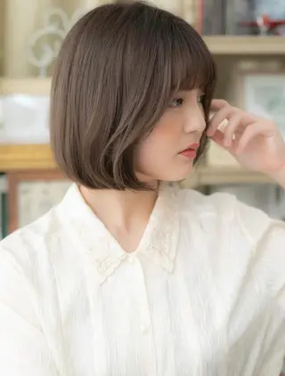 ミディアム COVER HAIR bliss 大宮店所属・出川 宙☘️のヘアスタイル