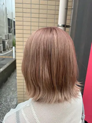 カラー 飯田 ほのかのヘアスタイル